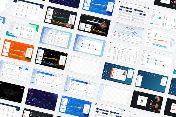 超赞的能落地本土设计的B端设计稿件     提供XD格式